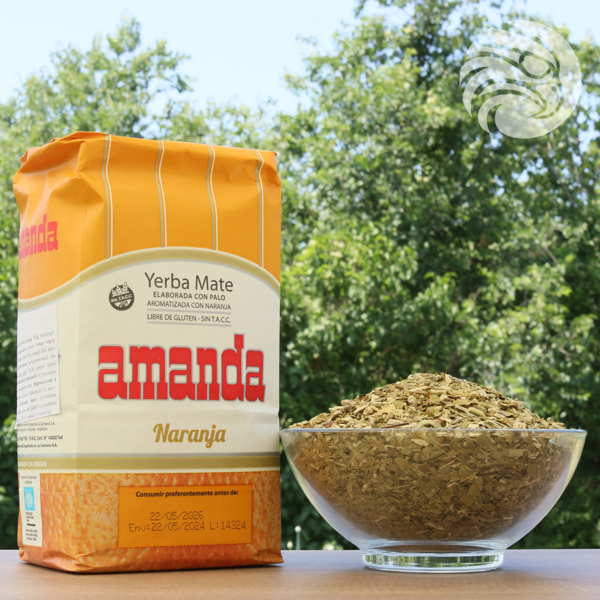Amanda yerba mate tea • ORANGE • 500 g