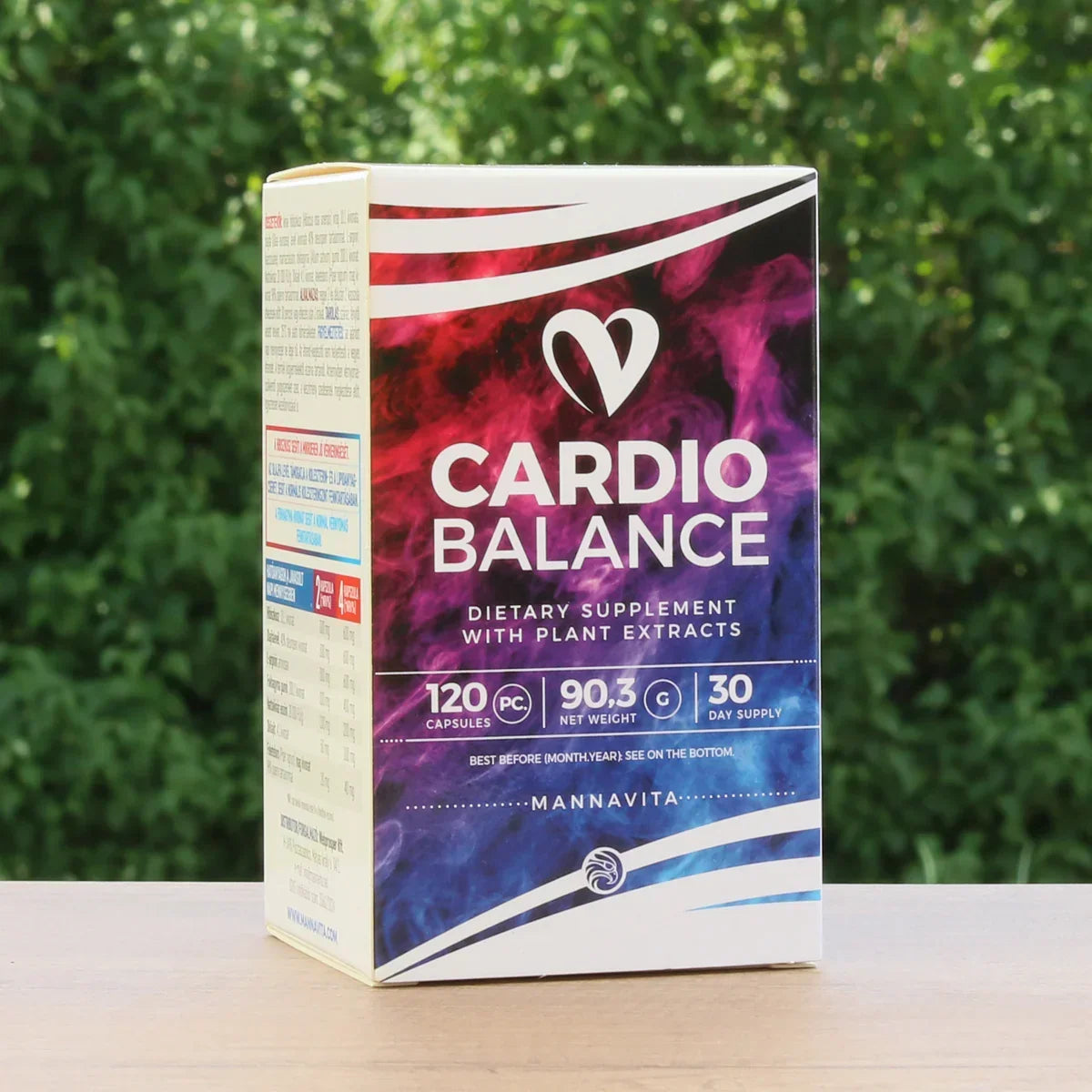 CARDIO Balance blood pressure complex • 120 capsules - Mannavita