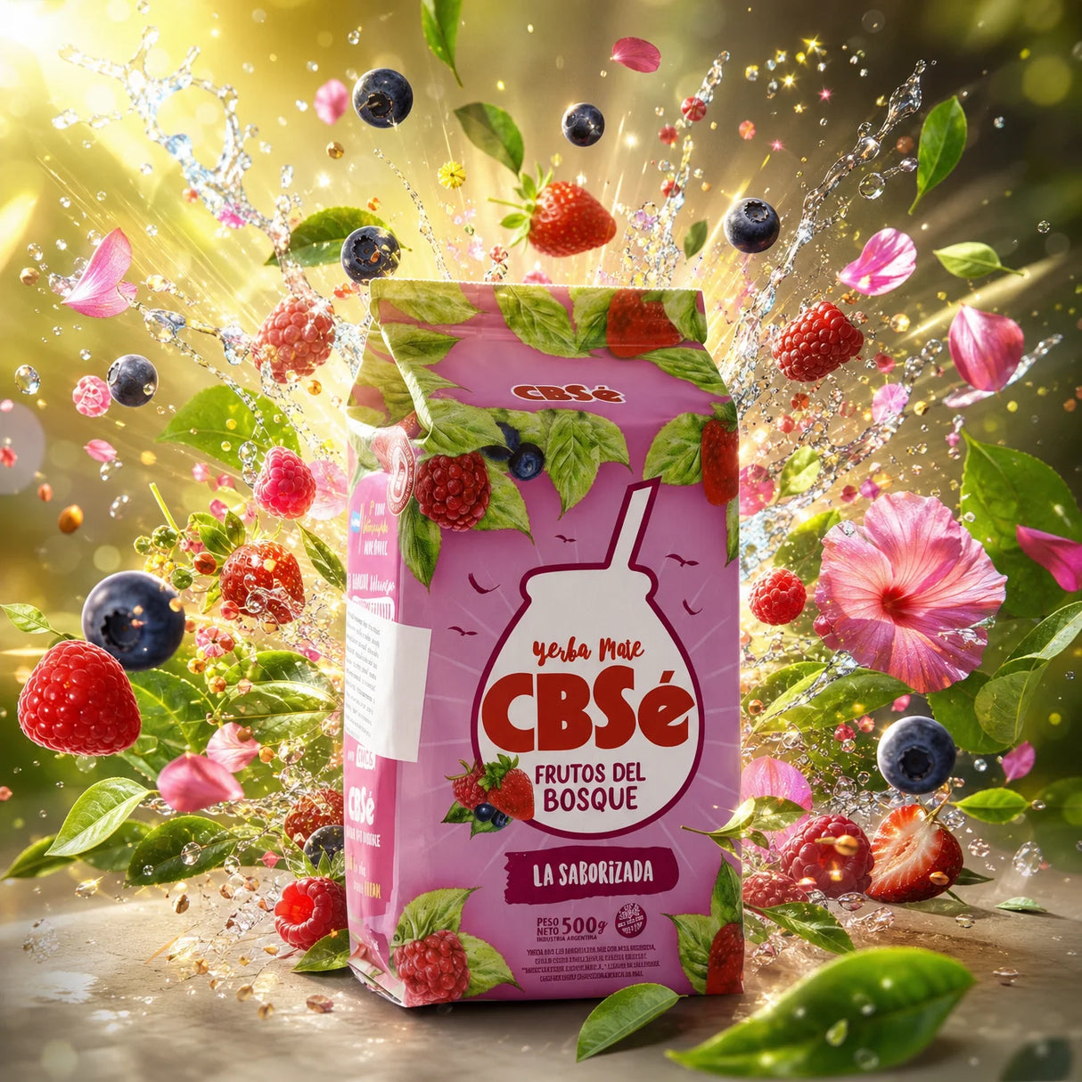 CBSé yerba mate tea • Frutos del Bosque • 500 g