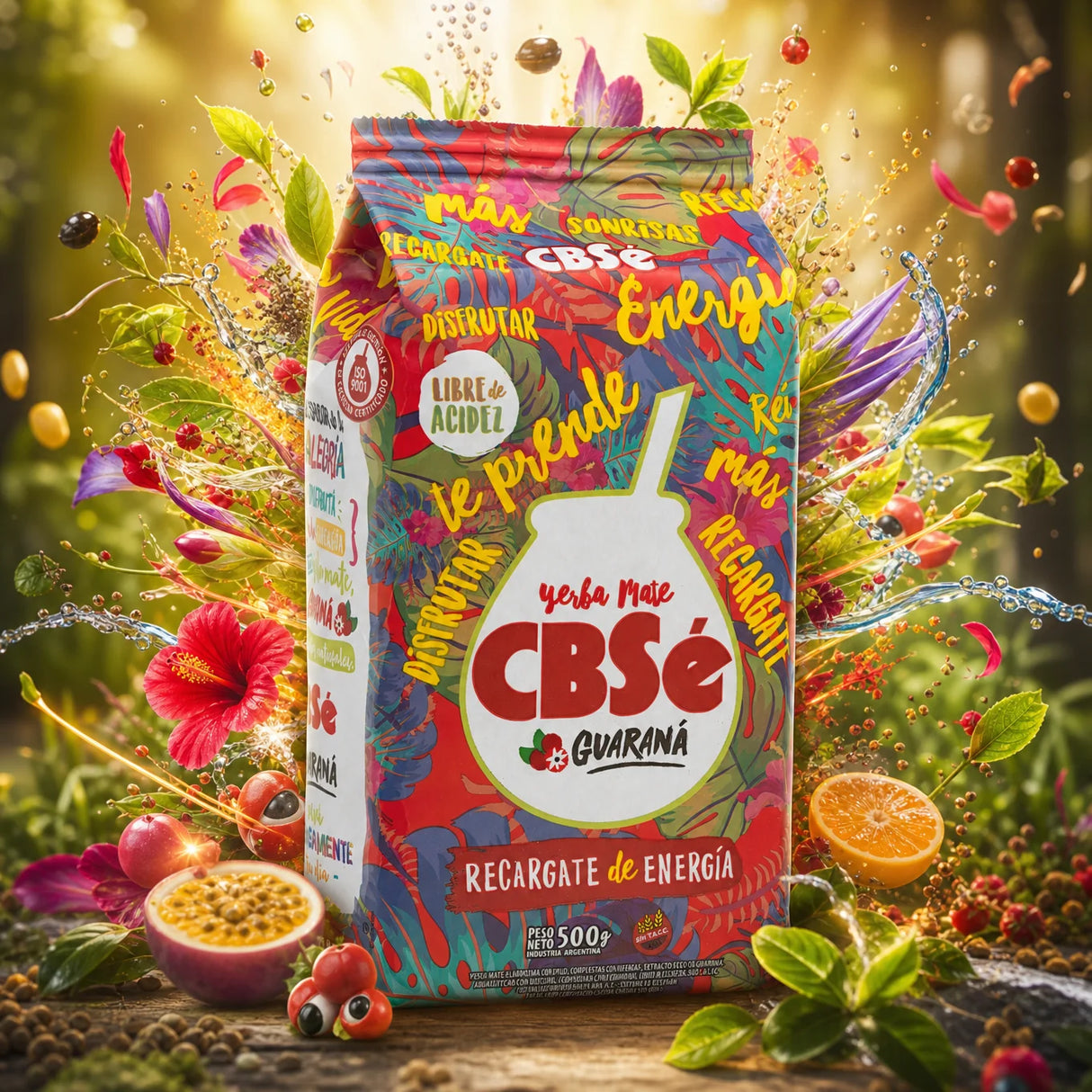 CBSé yerba mate tea • Frutos del Bosque • 500 g