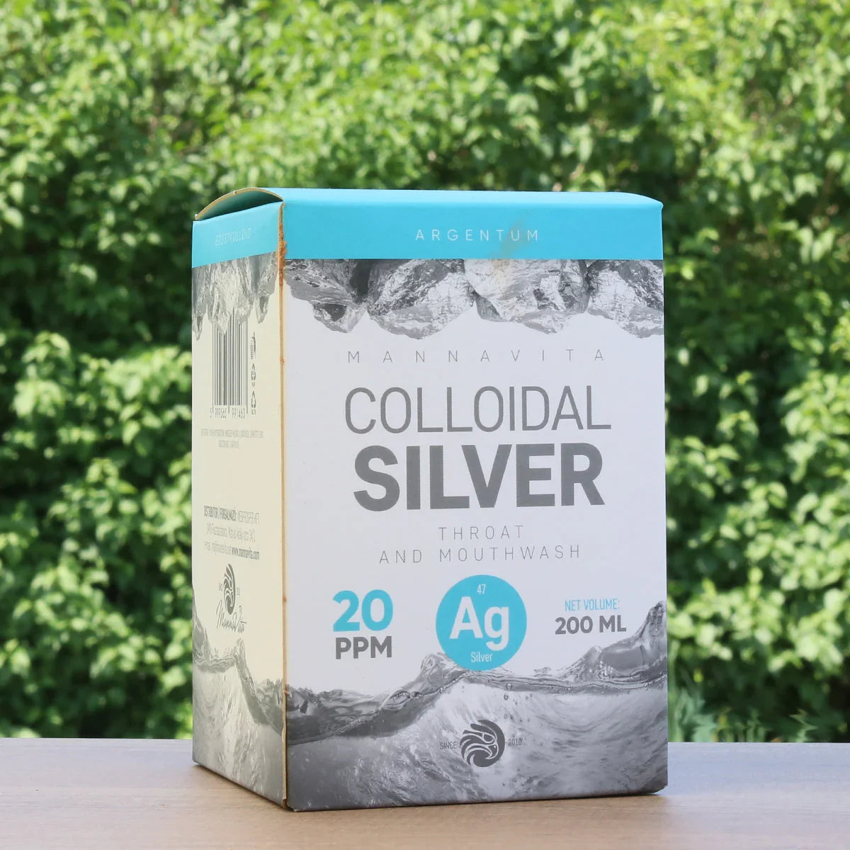 Mannavita Colloidal Silver 20 PPM • 200 ml - Mannavita