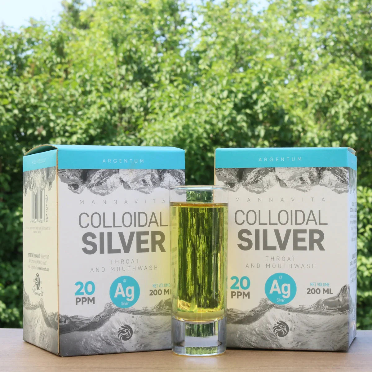 Mannavita Colloidal Silver 20 PPM • 200 ml - Mannavita