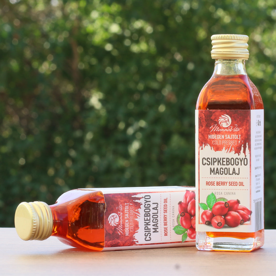 Mannavita Hungarian cold-pressed Rosehip seed oil • 40 ml