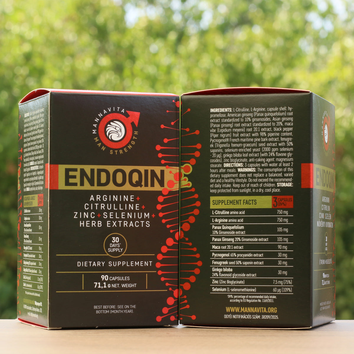 ENDOQIN manpower forte • 90 capsules