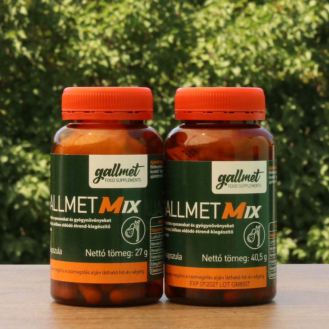 Gallmet Mix bile acid + herbal capsule • 90 pcs.