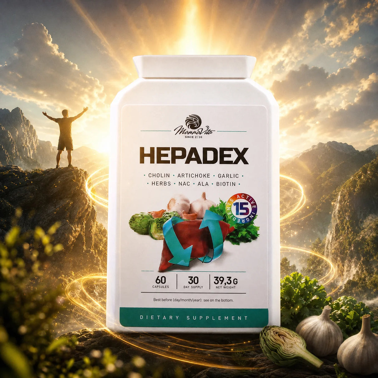 HEPADEX liver-regenerating and liver health-improving complex • 60 capsules