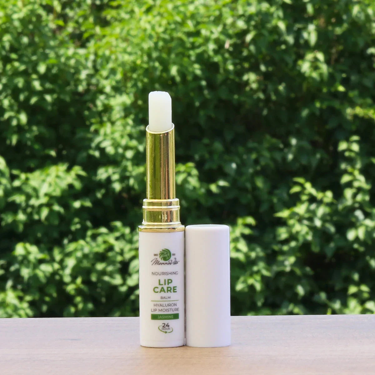 Mannavita Lip Balm with Hyaluronic Acid • Deep-nourishing • JASMINE - Mannavita