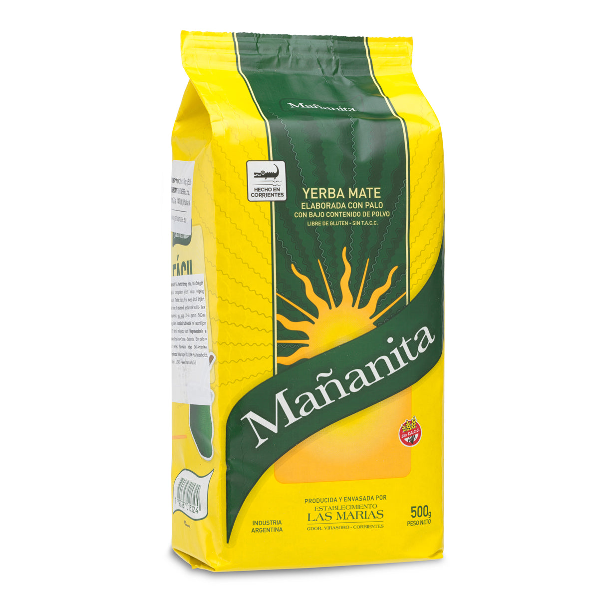 Mañanita yerba mate tea • Elaborada con palo • 500 g