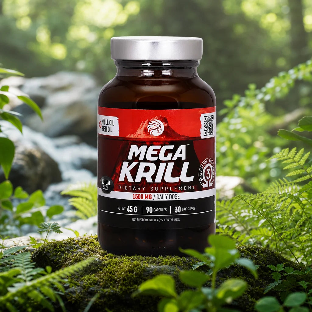 MegaKRILL 1500 mg krill oil + fish oil • 90 capsules
