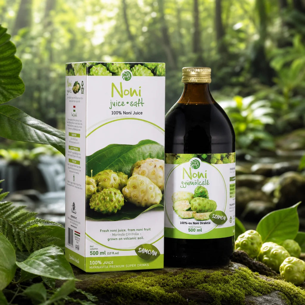 Mannavita Noni 100% pure pressed juice • 500 ml