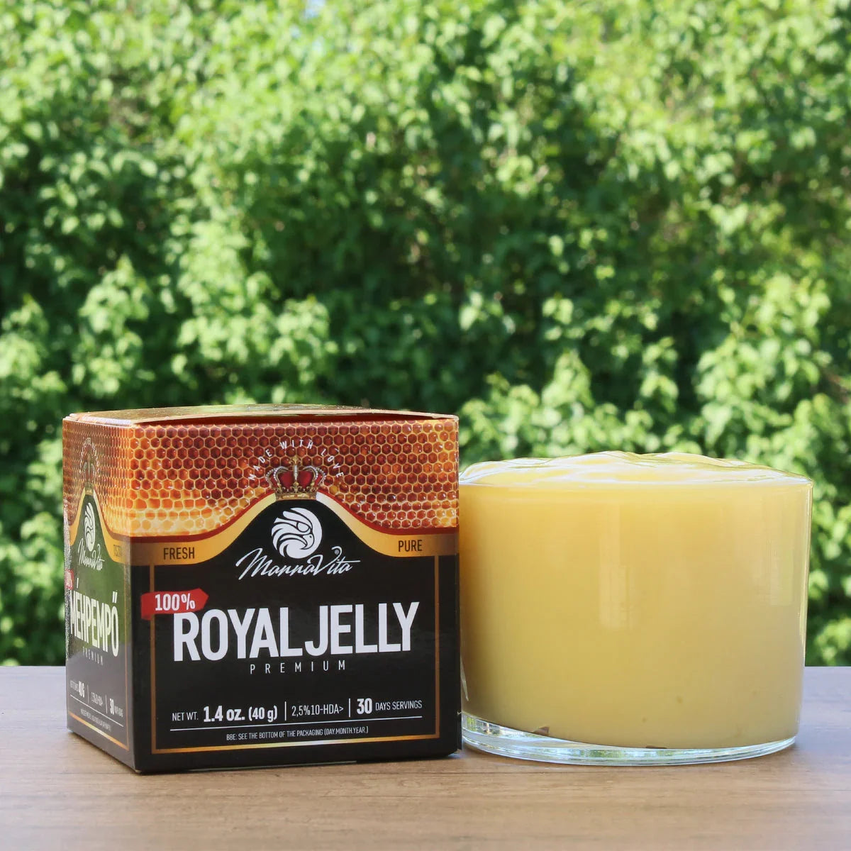 Mannavita Premium Royal jelly • 2.5% 10-HDA • 40g - Mannavita