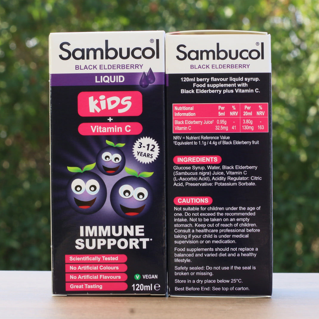 Sambucol black elderberry syrup, Children • 120 ml