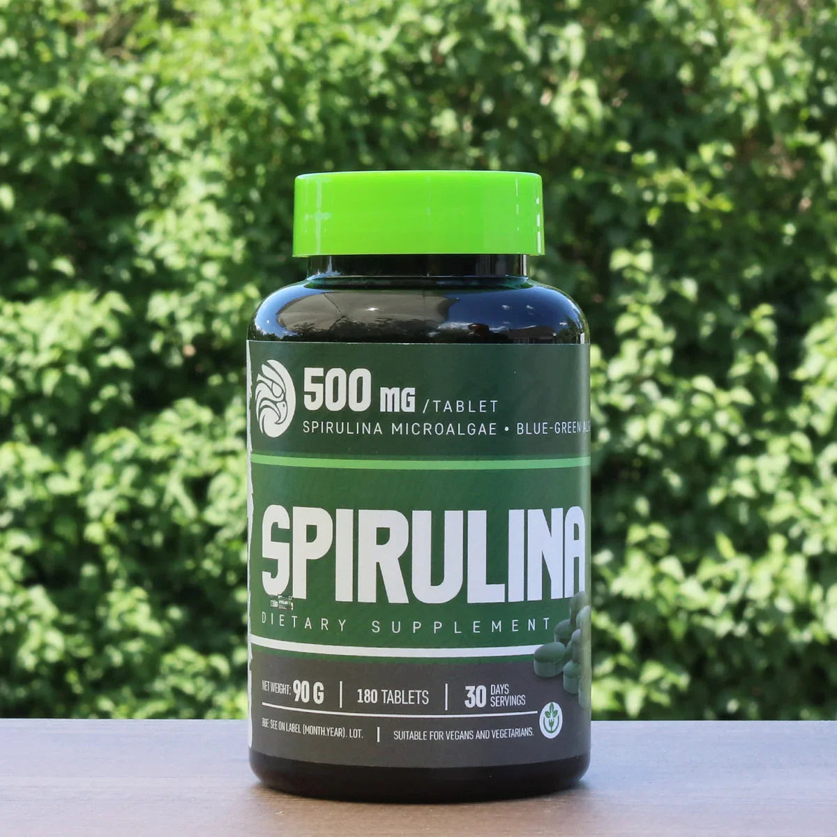 Mannavita Spirulina 500 mg tablets • 180 pcs. - Mannavita