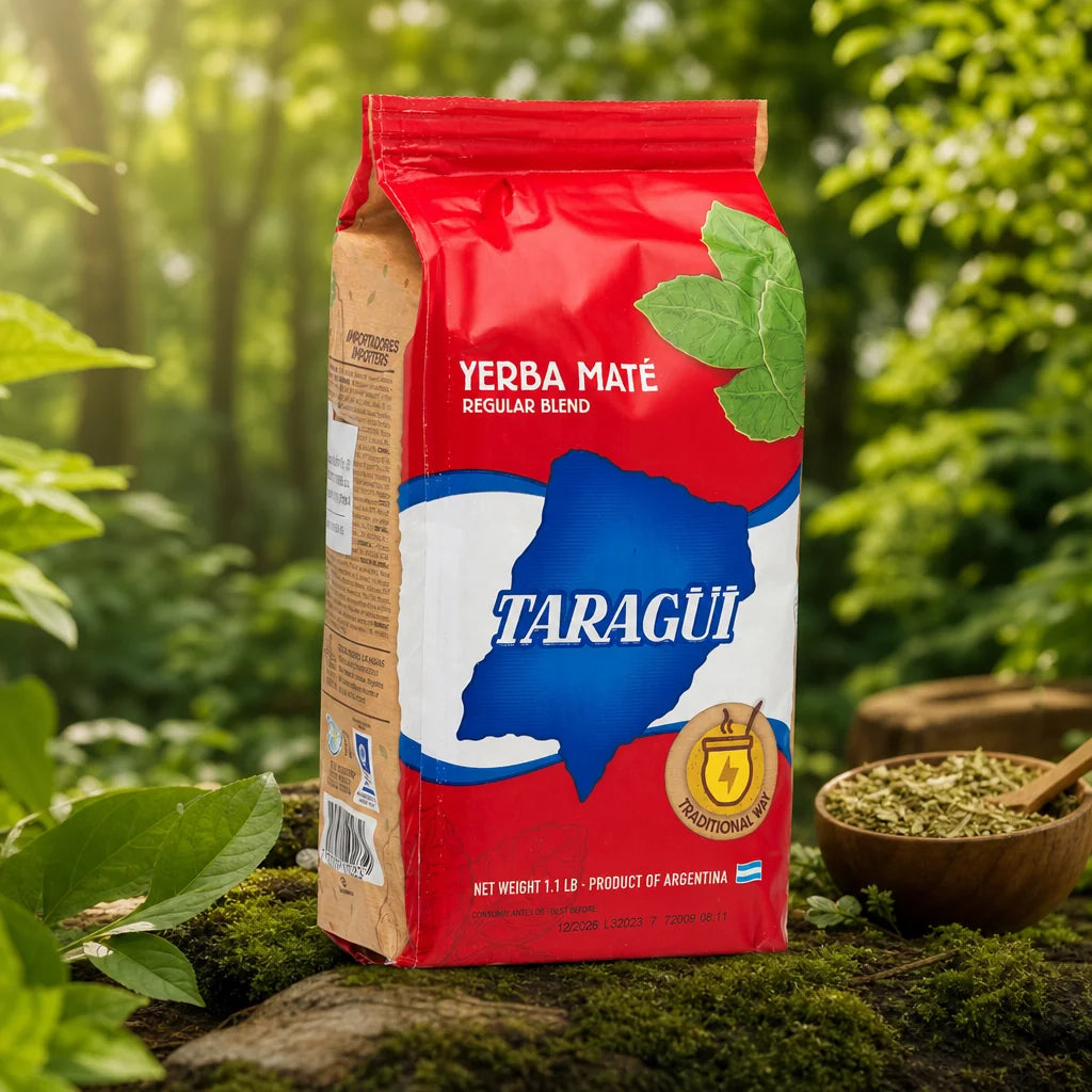 Taragüi yerba mate tea • Elaborada con palo • 500 g