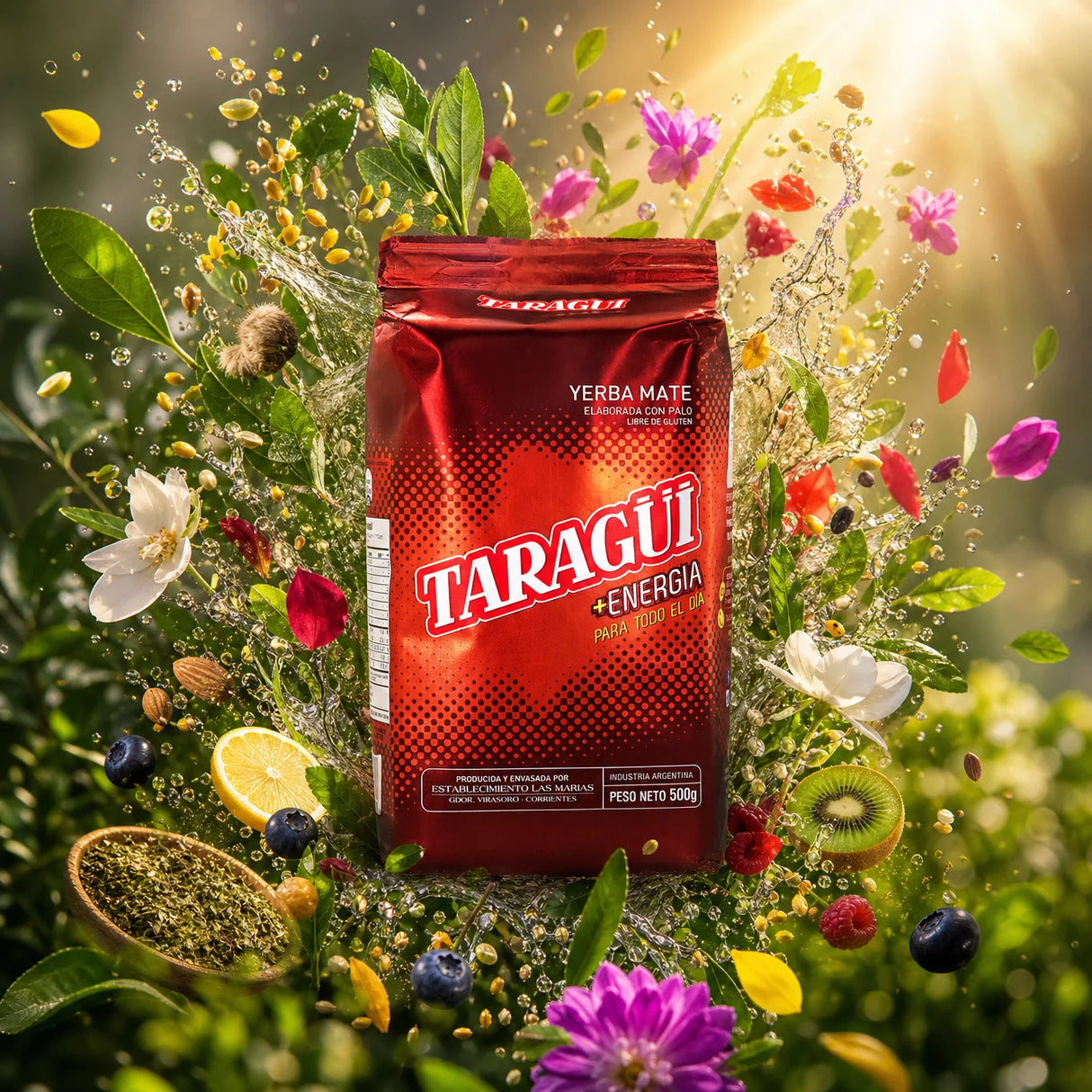 Taragüi yerba mate tea • ENERGIA • 500 g