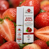 Mannavita Lip Balm with Hyaluronic acid • Deep-nourishing • STRAWBERRY