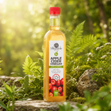 Mannavita unfiltered Apple Cider Vinegar with double Fermentation • 500 ml
