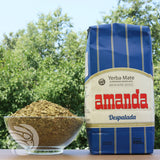 Amanda yerba mate tea • Without stems - Sin palo • 500 g