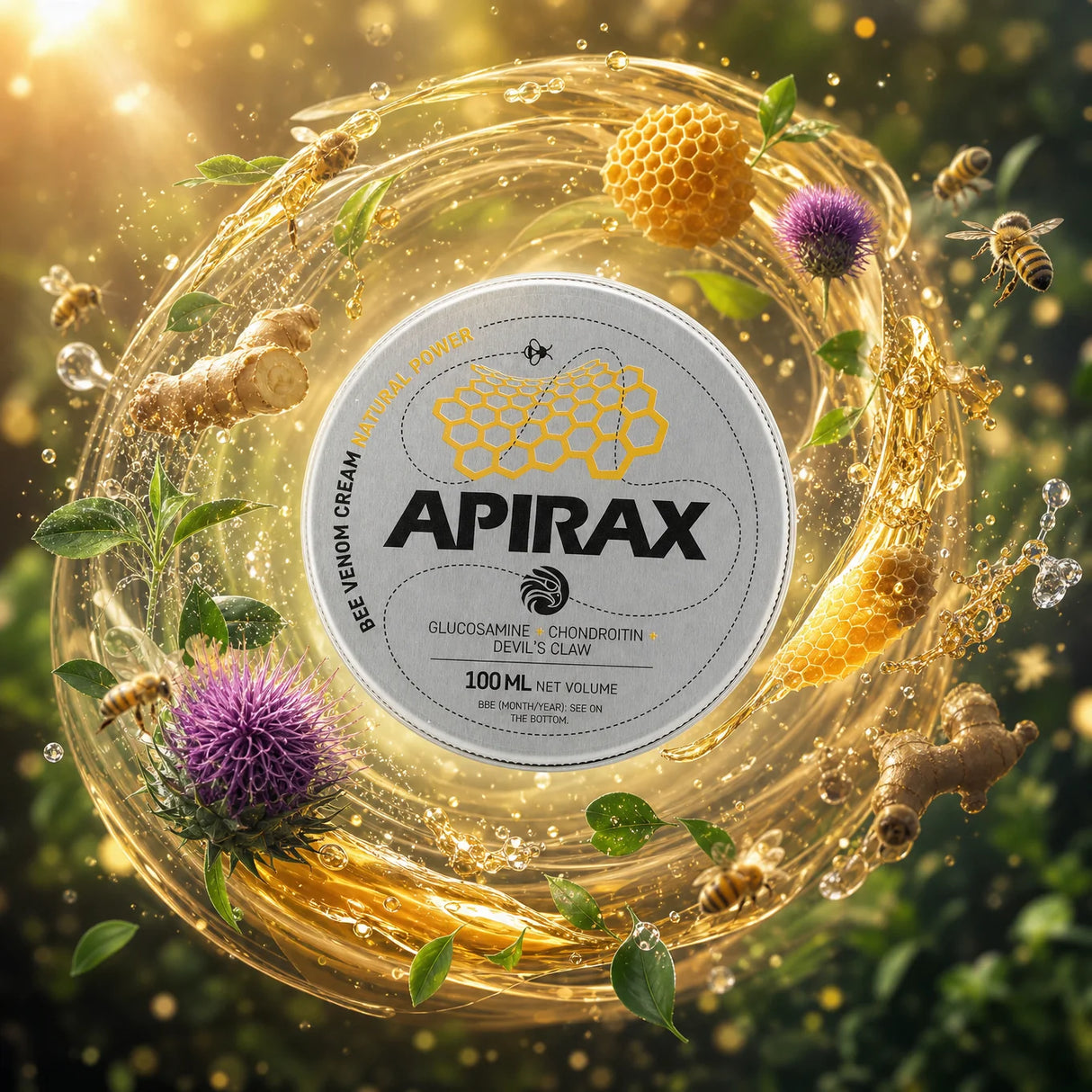 APIRAX Bee Venom Cream • 100 ml