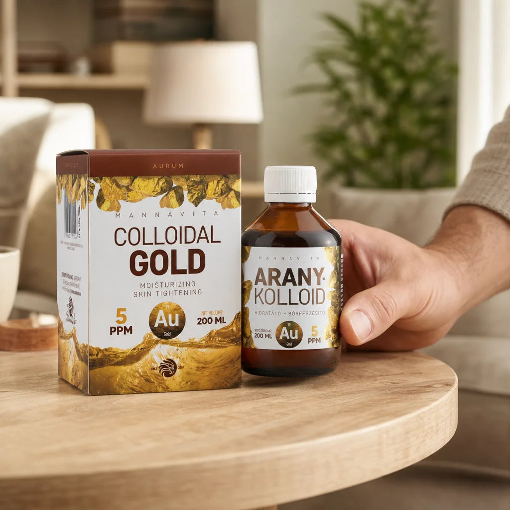 Mannavita Colloidal Gold 5 PPM • 200 ml