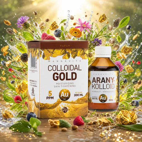 Mannavita Colloidal Gold 5 PPM • 200 ml