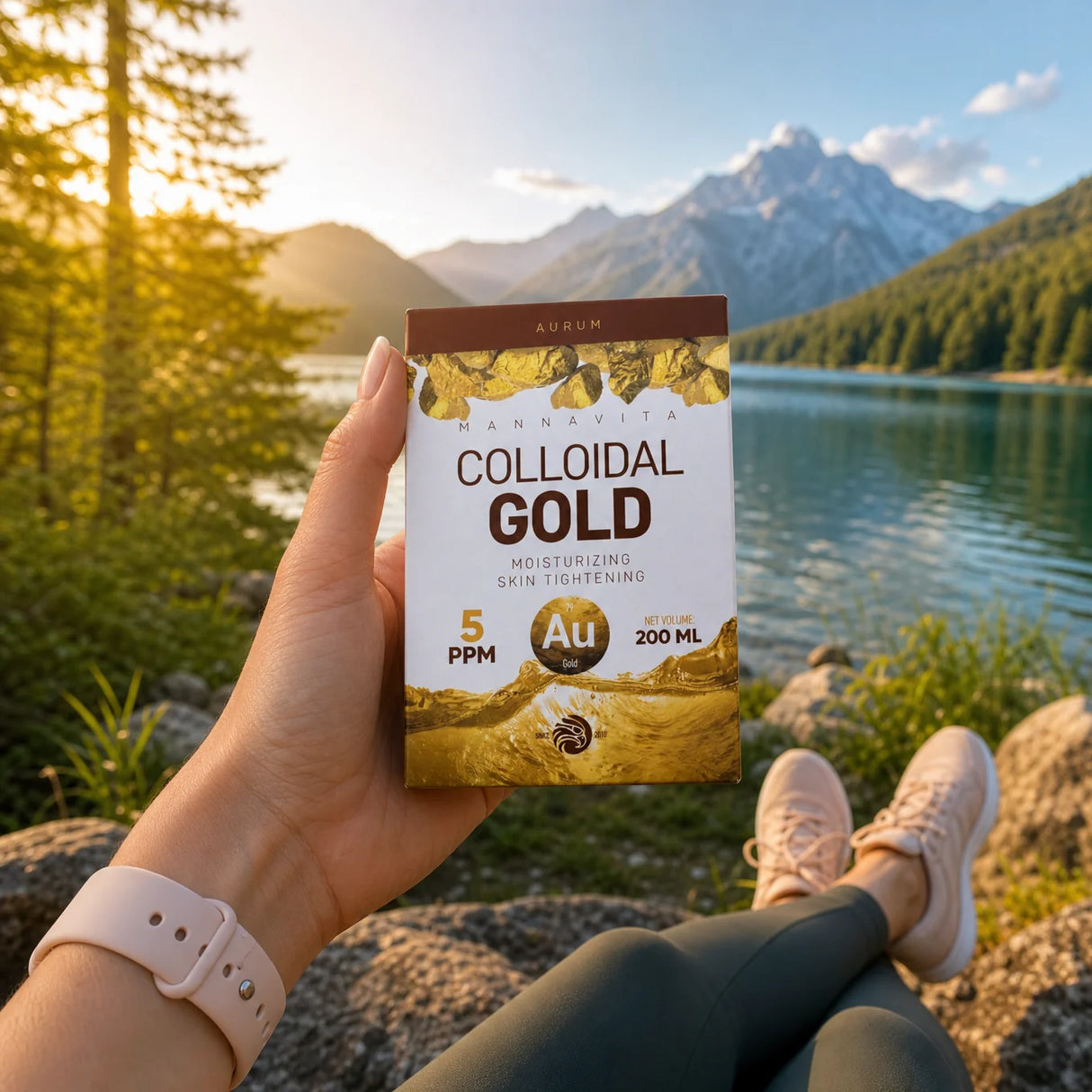 Mannavita Colloidal Gold 5 PPM • 200 ml