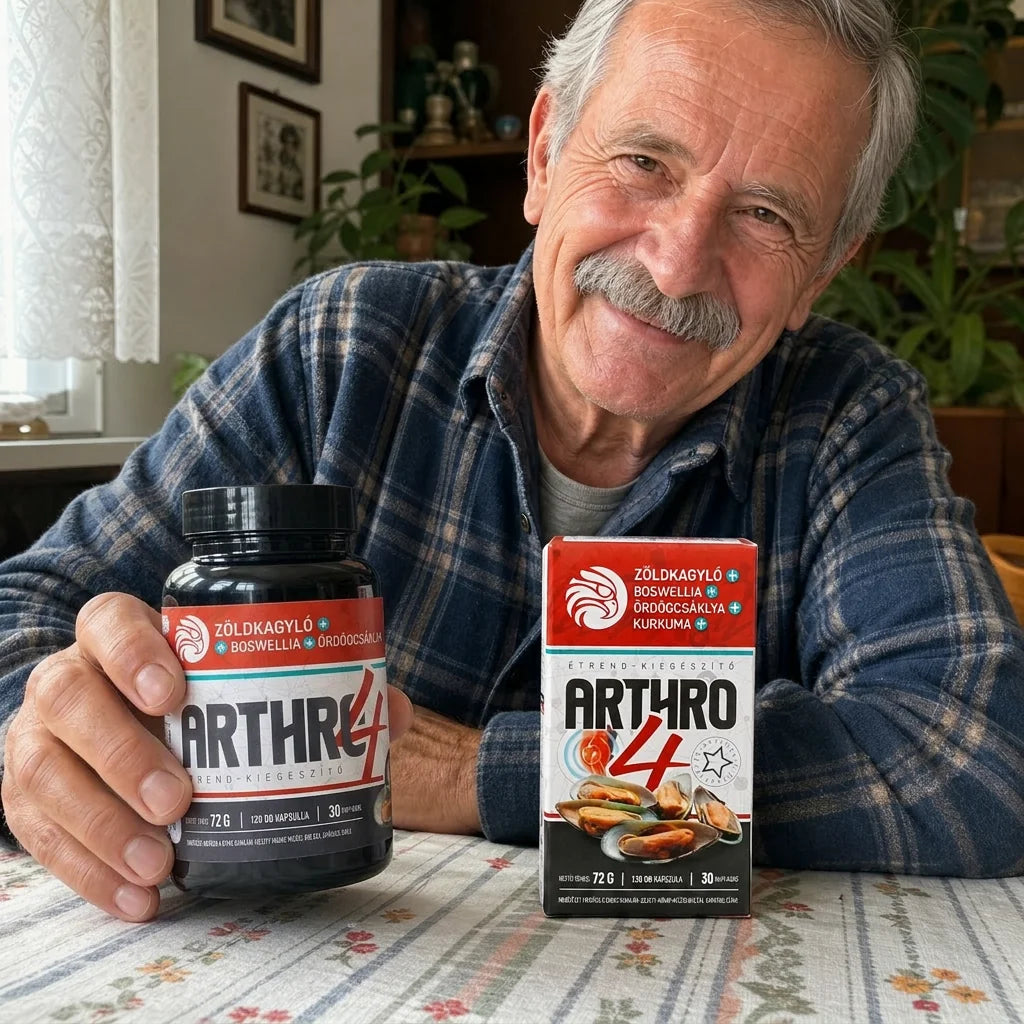 ARTHRO4 • Joint + cartilage complex • with Green-lipped mussel • 120 capsules