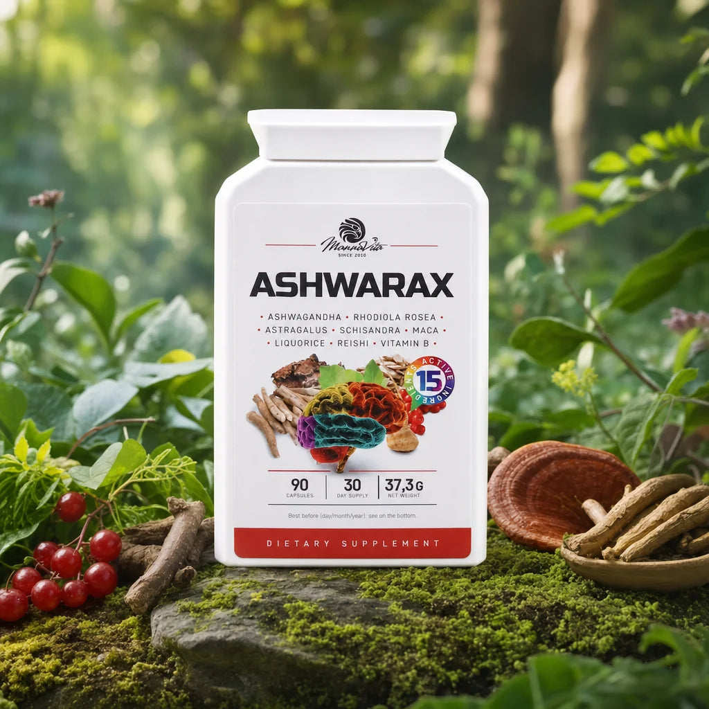 Ashwarax for anxiety, panic & insomnia relief • 90 capsules