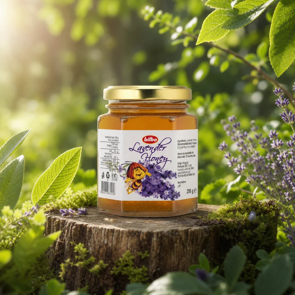 Bilbo raw Lavender honey • 250 g