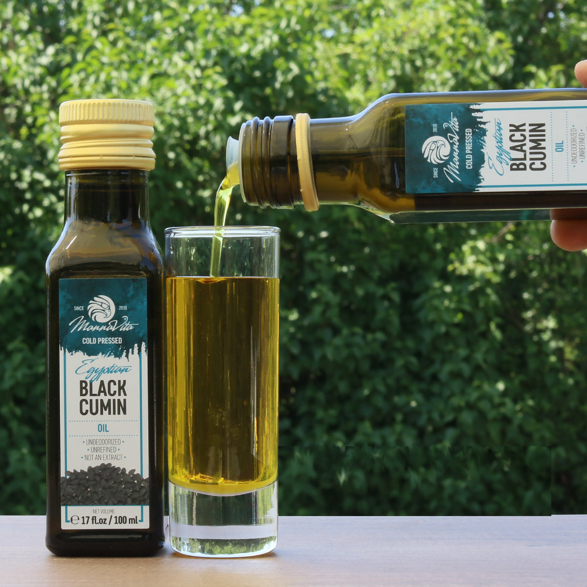 Mannavita cold-pressed Black Cumin seed oil • 100 ml