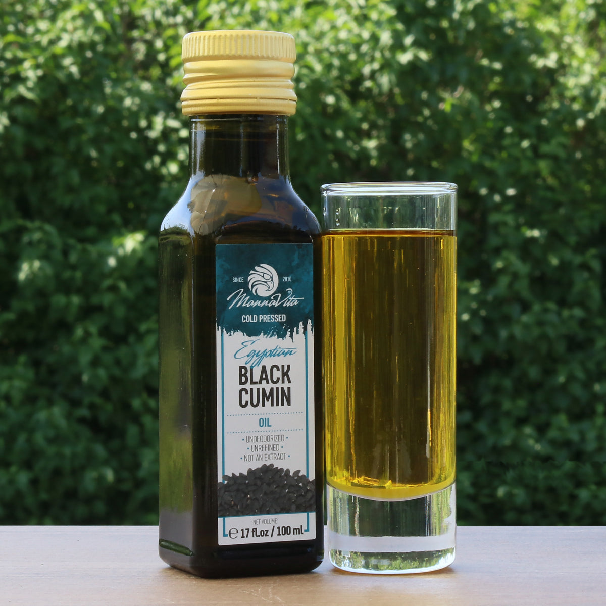 Mannavita cold-pressed Black Cumin seed oil • 100 ml