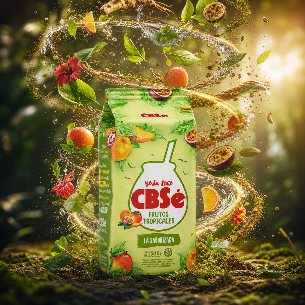CBSé yerba mate tea • Lemon - Limón • 500 g