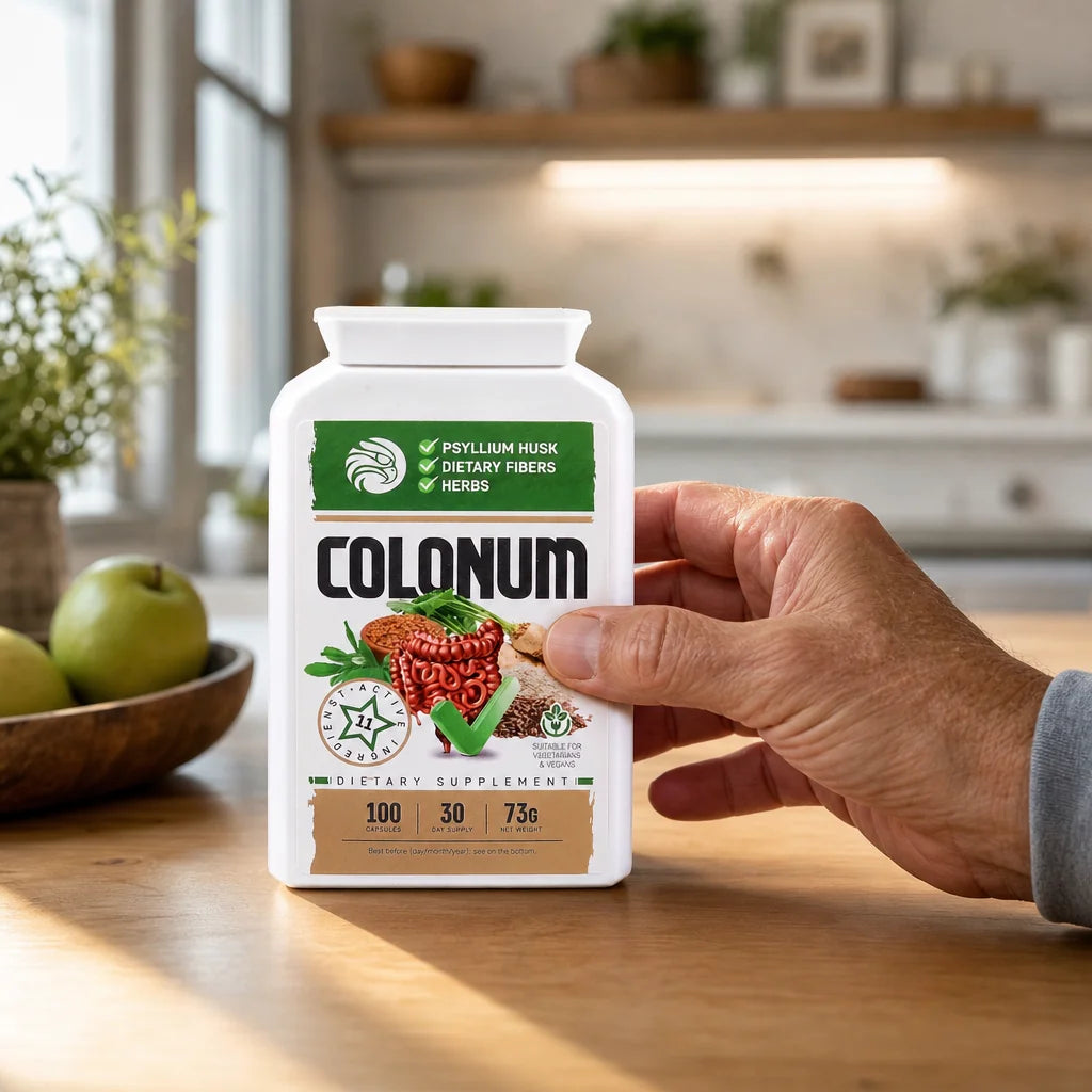 COLONUM colon cleansing & gut restore capsules • 100 capsules
