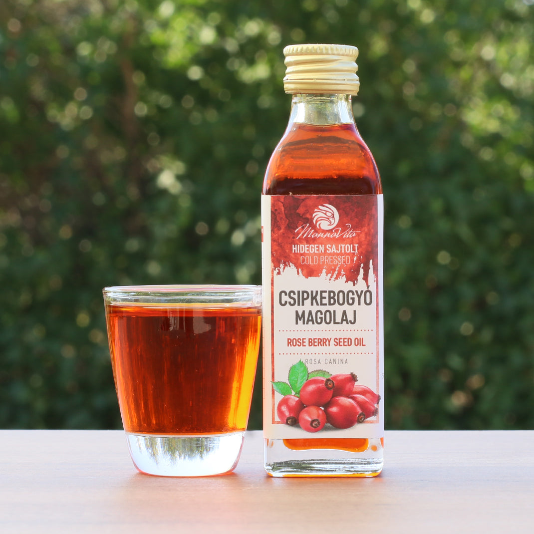 Mannavita Hungarian cold-pressed Rosehip seed oil • 40 ml