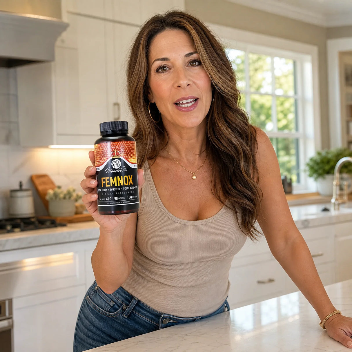 FEMNOX Royal Jelly + Inositol + Folic Acid + B12 complex • 90 capsules