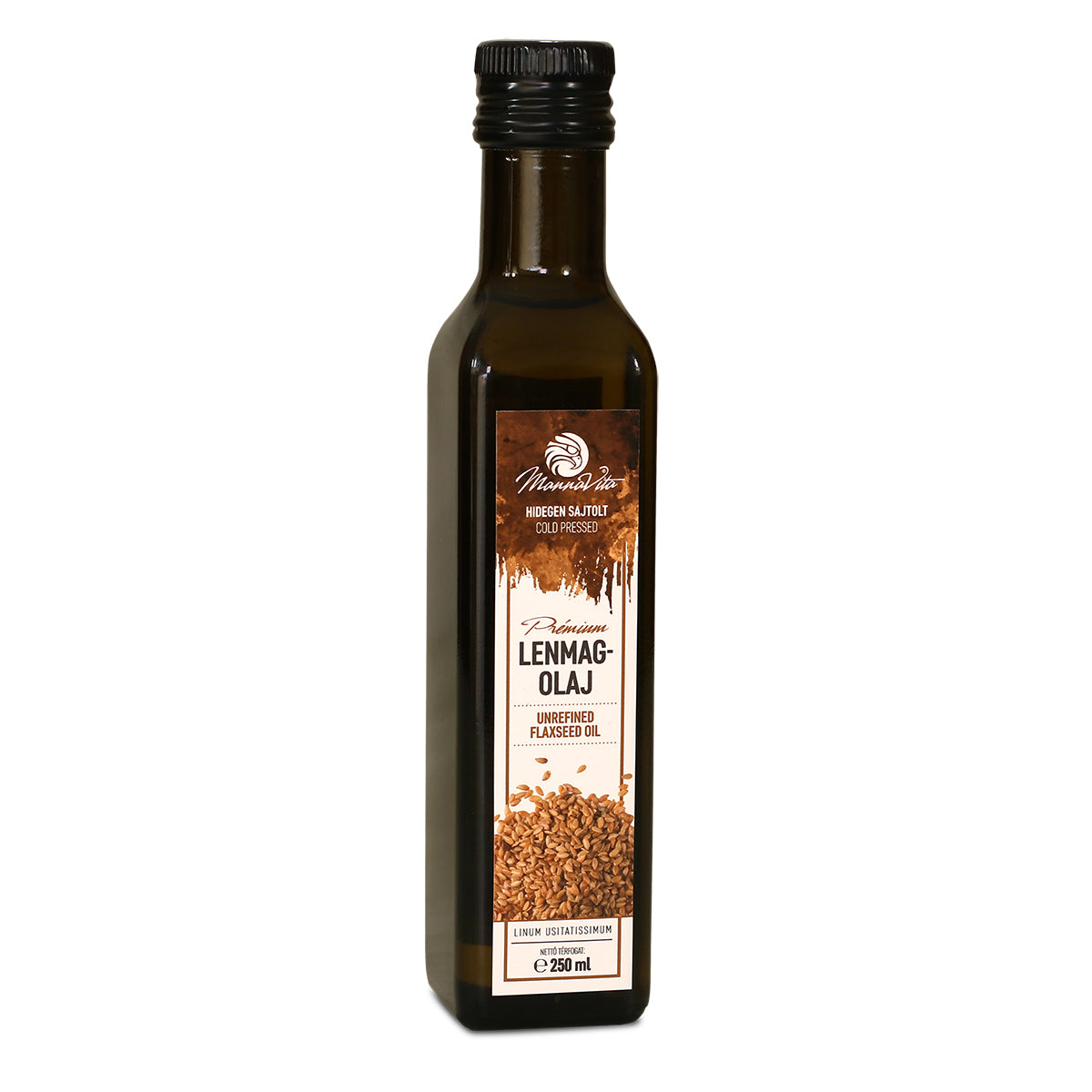 Mannavita Hungarian cold-pressed Flaxseed oil • 250 ml