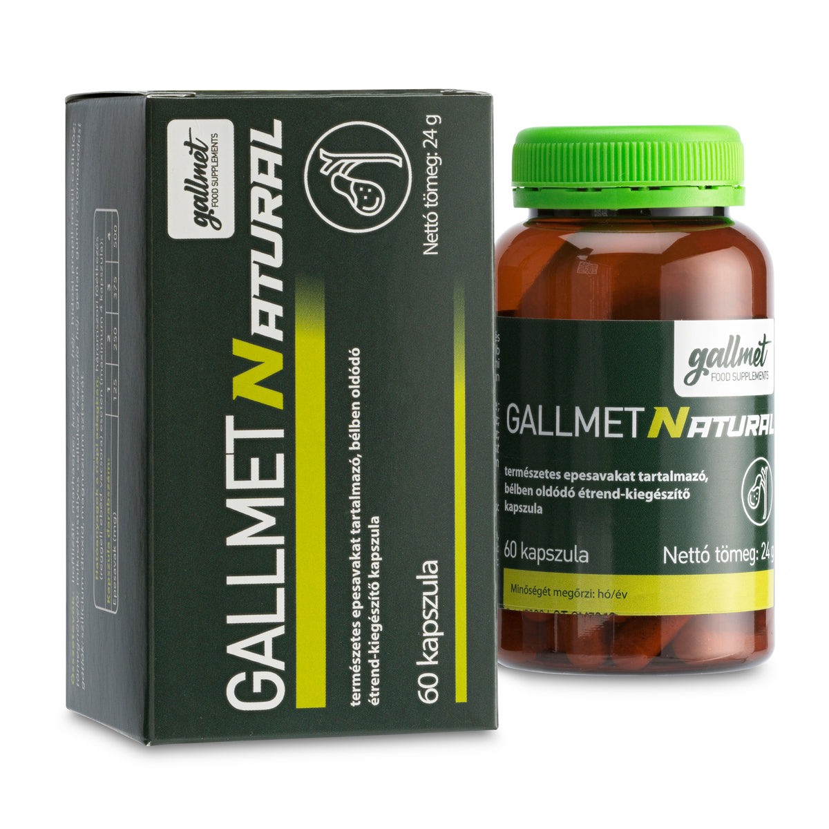 Gallmet Natural bile acid capsule • 60 pcs.
