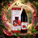 Mannavita Pomegranate 100% pure pressed juice • 1000 ml