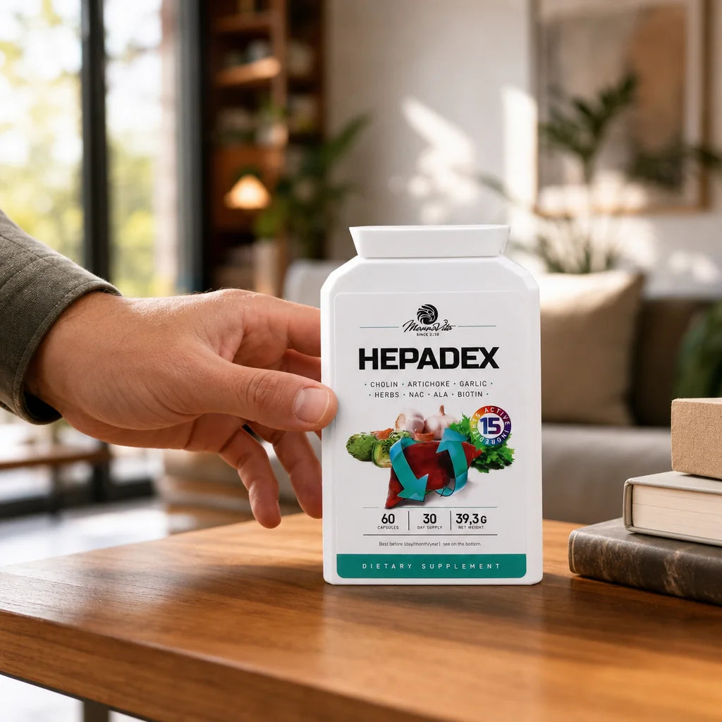 HEPADEX liver-regenerating and liver health-improving complex • 60 capsules