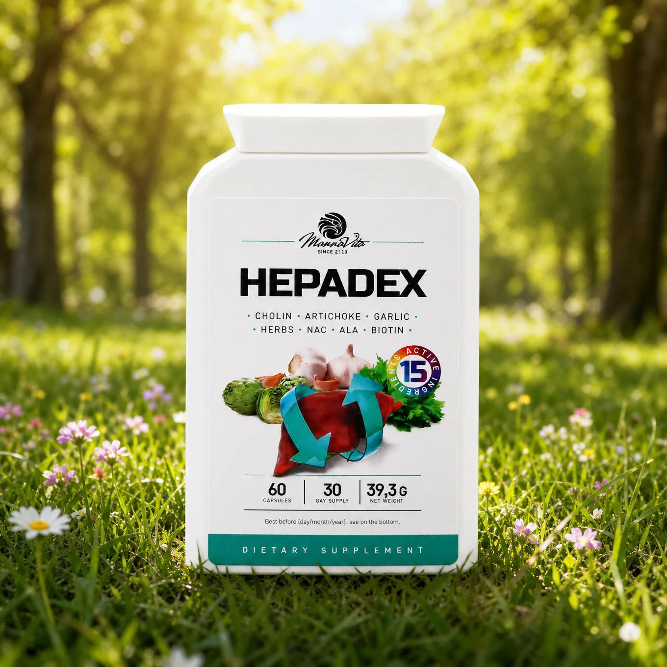 HEPADEX liver-regenerating and liver health-improving complex • 60 capsules