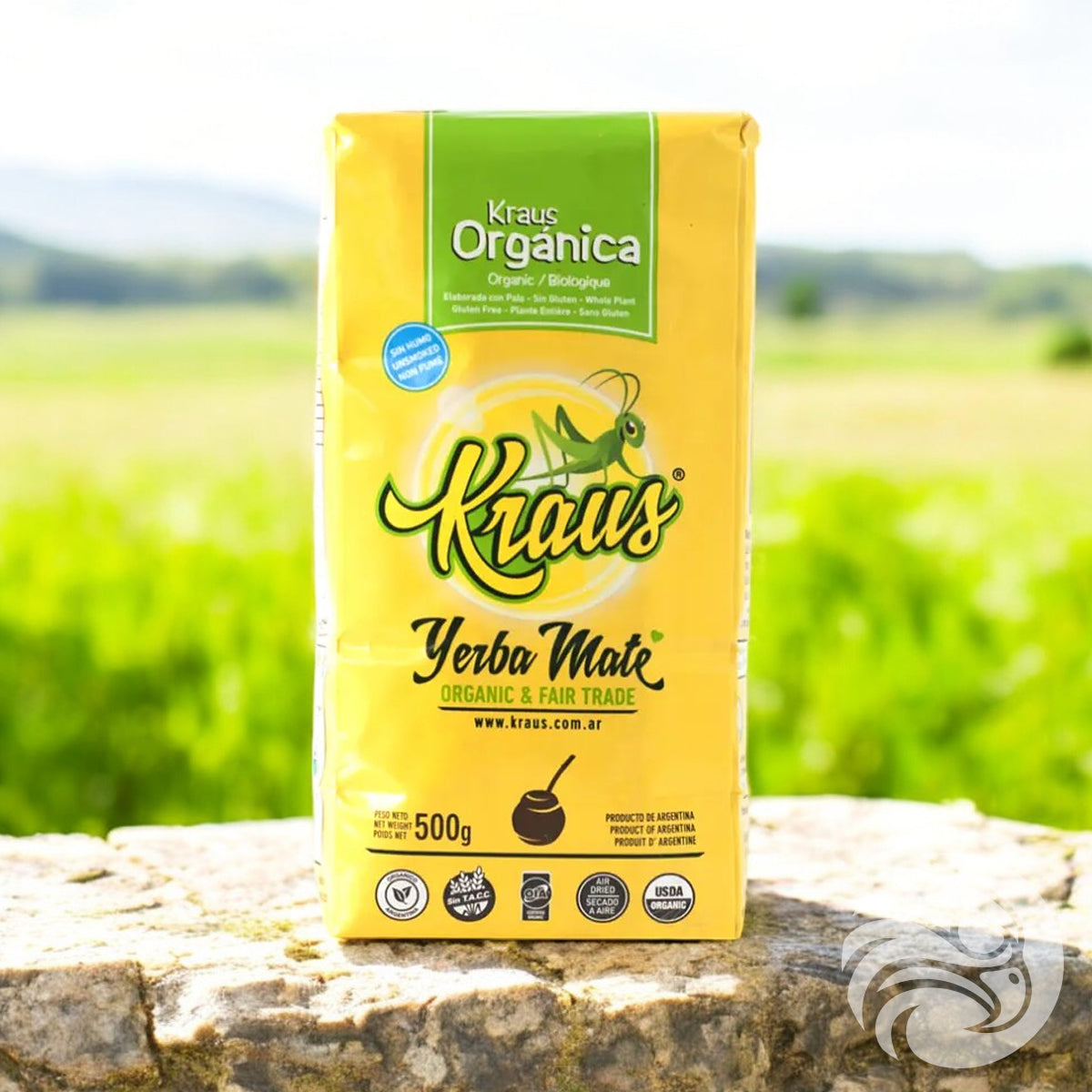 Kraus yerba mate tea • Elaborada, Con palo • 500 g