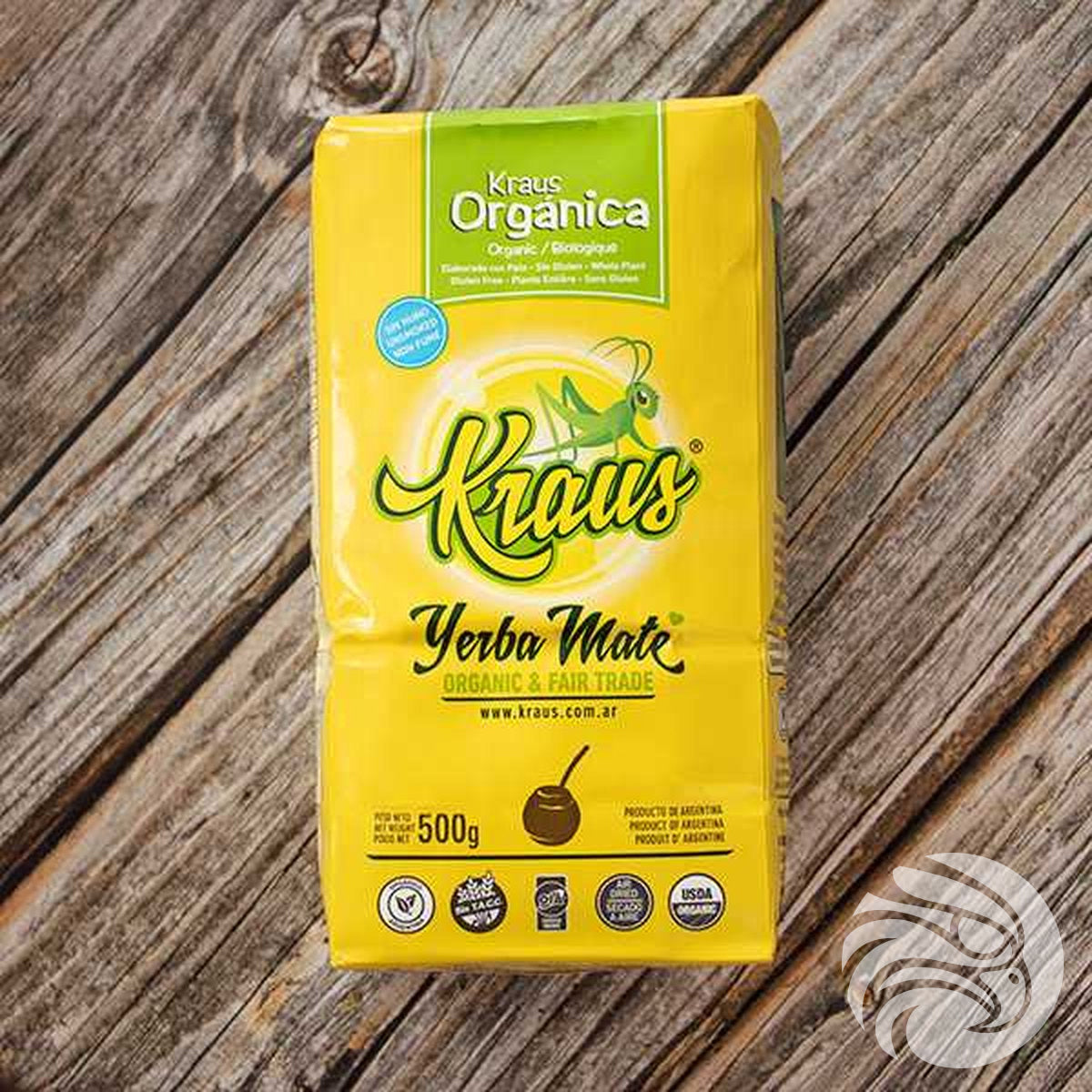 Kraus yerba mate tea • Elaborada, Con palo • 500 g
