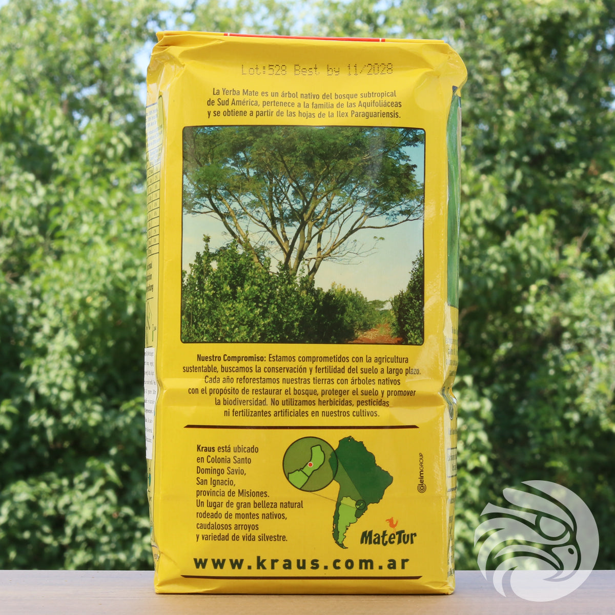 Kraus yerba mate • Gaucho, Sin palo - Without stems • 500 g