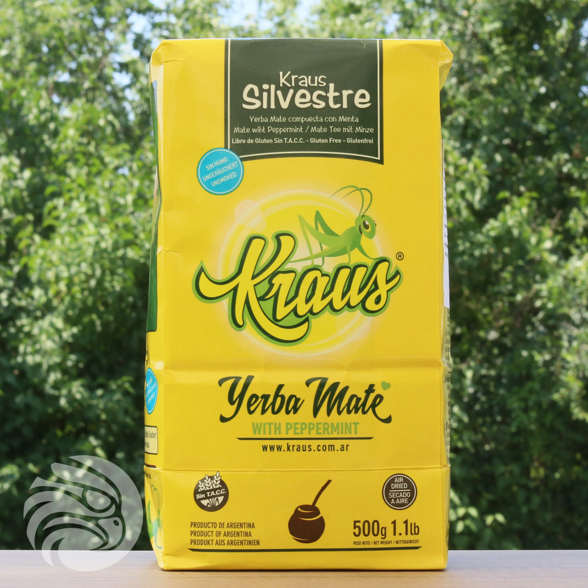 Kraus yerba mate tea • Silvestre, MINT • 500 g