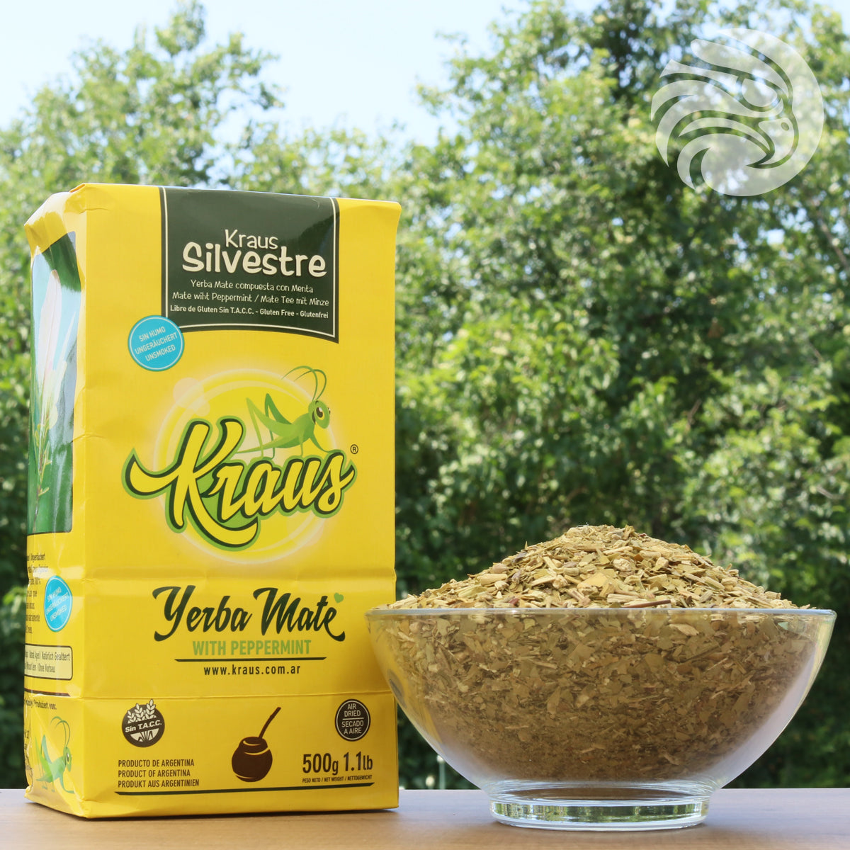 Kraus yerba mate tea • Silvestre, MINT • 500 g