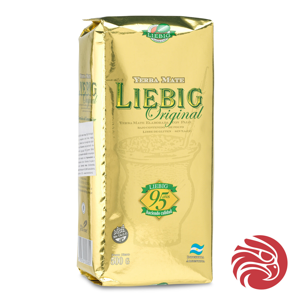 Liebig Original yerba mate tea • Elaborada con palo • 500 g