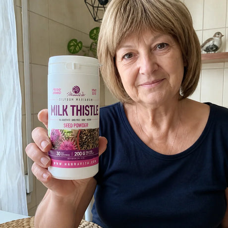 Mannavita Milk Thistle seed powder • 200 g