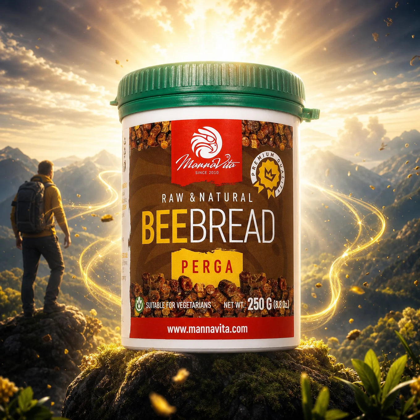Mannavita 100% Bee Bread • 250 g