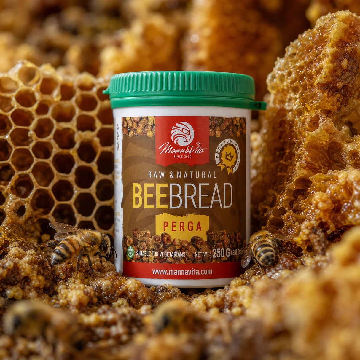Mannavita 100% Bee Bread • 250 g