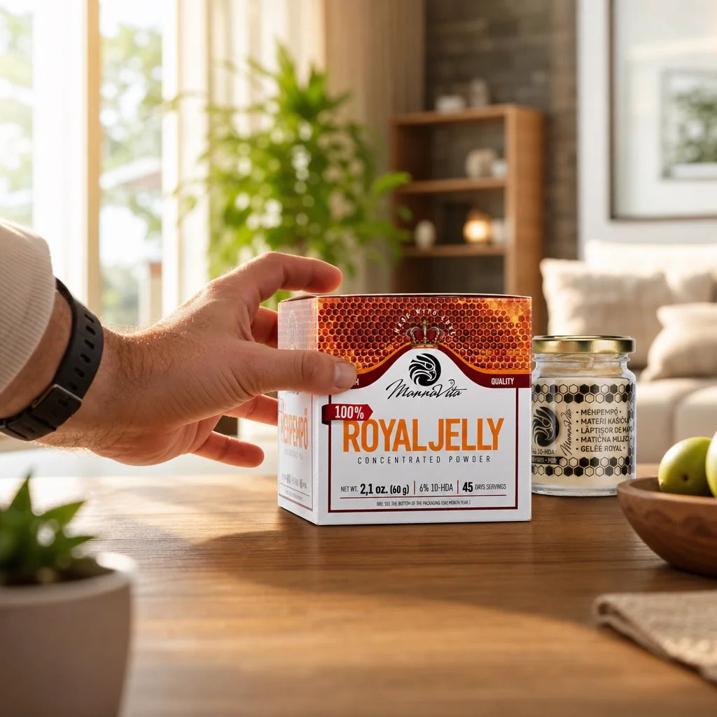Concentrated Royal Jelly POWDER with 6% 10-HDA content • 60 g